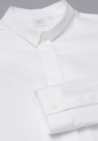 ETERNA 1863 Classic Fit Bluse - Crisp Ivory White - 5212-00-DP21