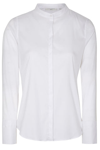 ETERNA FITTED PERFORMANCE SHIRT Langarm Bluse - Crystal Dawn White - 5377-00-DF01