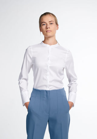 ETERNA FITTED PERFORMANCE SHIRT Langarm Bluse - Crystal Dawn White - 5377-00-DF01