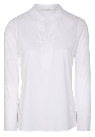 ETERNA FITTED PERFORMANCE SHIRT Langarm Bluse - Frosted Porcelain White - 5377-00-DF03