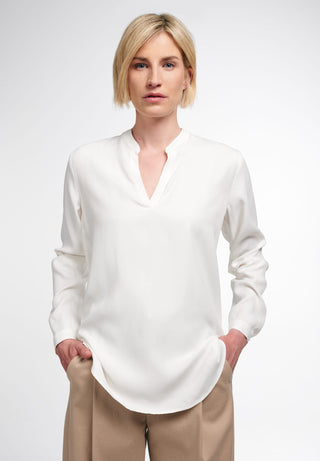 ETERNA CLASSIC FIT Bluse Tunika - Pearl Whisper White - 5270-01-D931
