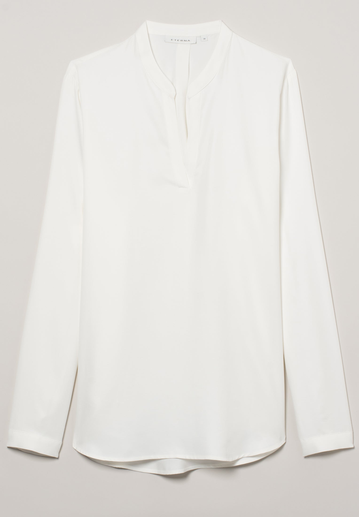 ETERNA CLASSIC FIT Bluse Tunika - Pearl Whisper White - 5270-01-D931 von Eterna