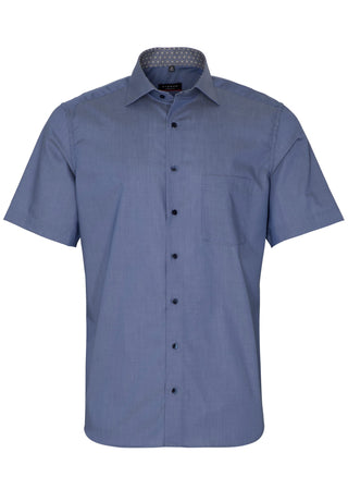 ETERNA MODERN FIT Kurzarm Hemd - Ocean Mist Twill - 3368-08-C15K