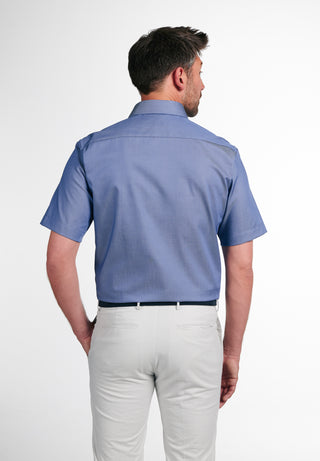 ETERNA MODERN FIT Kurzarm Hemd - Ocean Mist Twill - 3368-08-C15K