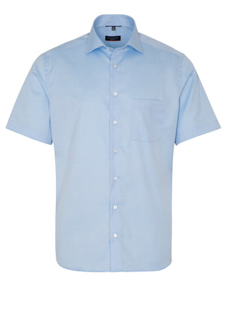 ETERNA MODERN FIT Kurzarm Hemd - Sky Mist Blue - 8817-10-C19K