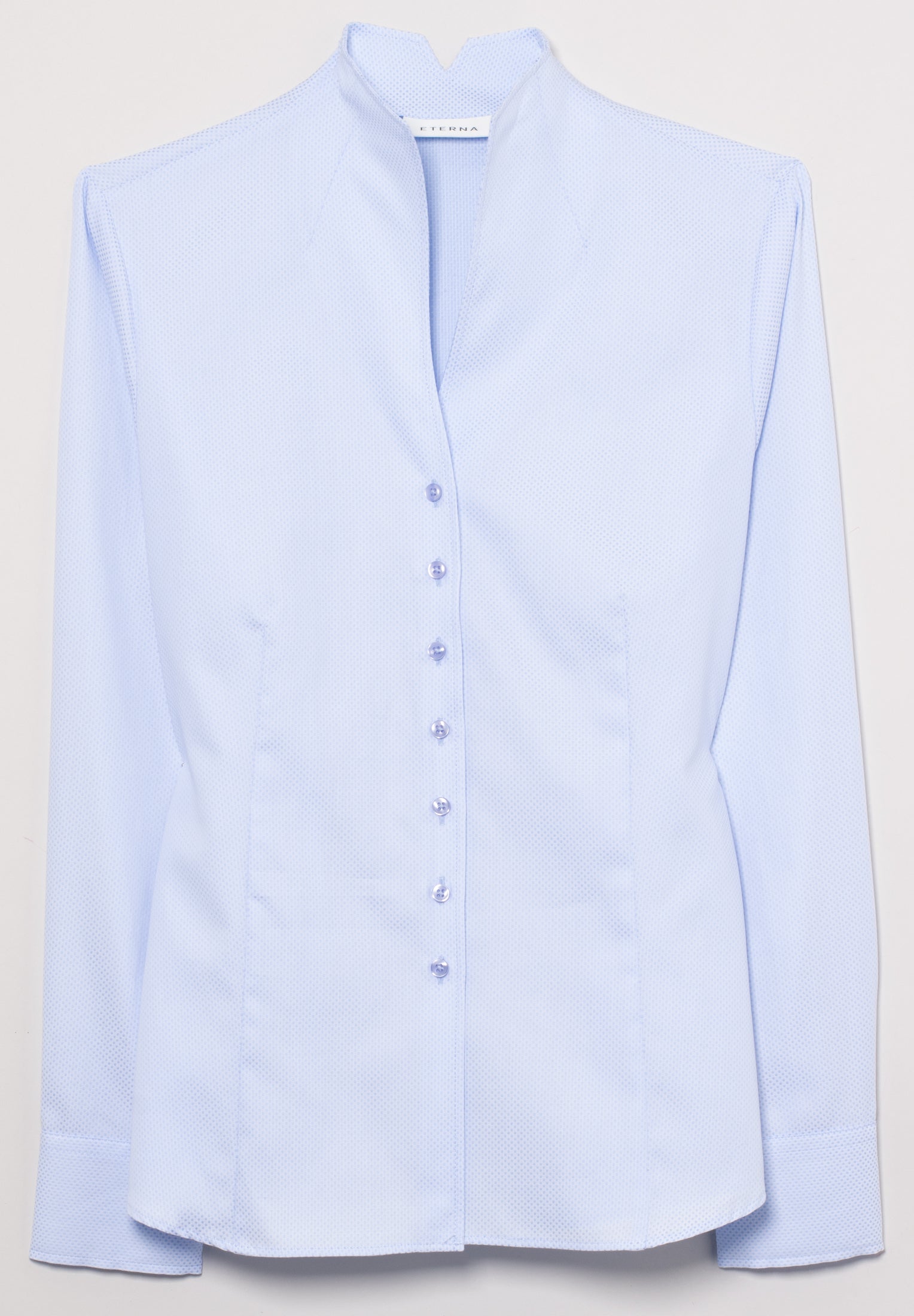 ETERNA CLASSIC FIT Bluse - Light Sky Dots - 7001-12-D775 von Eterna