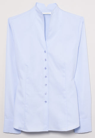 ETERNA CLASSIC FIT Bluse - Light Sky Dots - 7001-12-D775