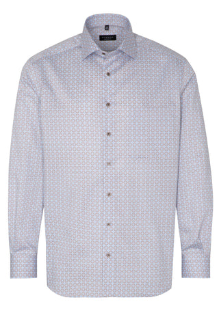 ETERNA COMFORT FIT Langarm Hemd - Misty Casbah Blue - 8049-12-E19K