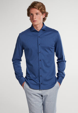 ETERNA 1863 SLIM FIT Langarm Hemd - Deep Cobalt Mist - 2159-17-YS82