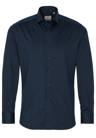 ETERNA 1863 Modern Fit Langarm Hemd - Midnight Ocean - 2159-19-JS82