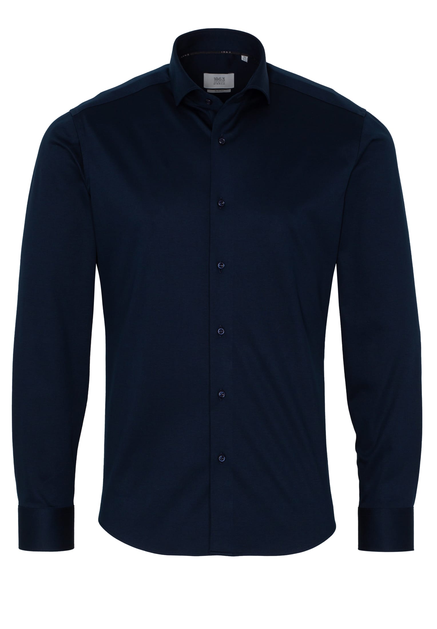 ETERNA 1863 Slim Fit Langarm Hemd - Midnight Ink Blue - 2159-19-YS82