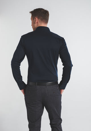 ETERNA 1863 Slim Fit Langarm Hemd - Midnight Ink Blue - 2159-19-YS82