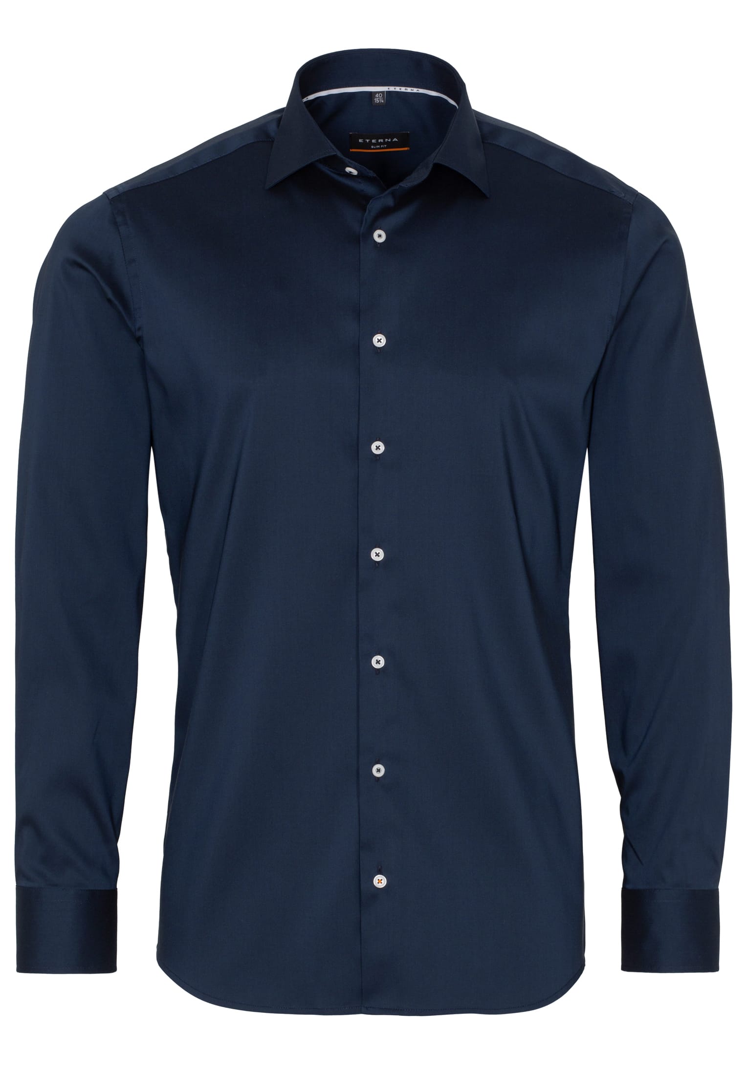 ETERNA Slim Fit Performance Shirt - Midnight Harbor - 3377-19-F170