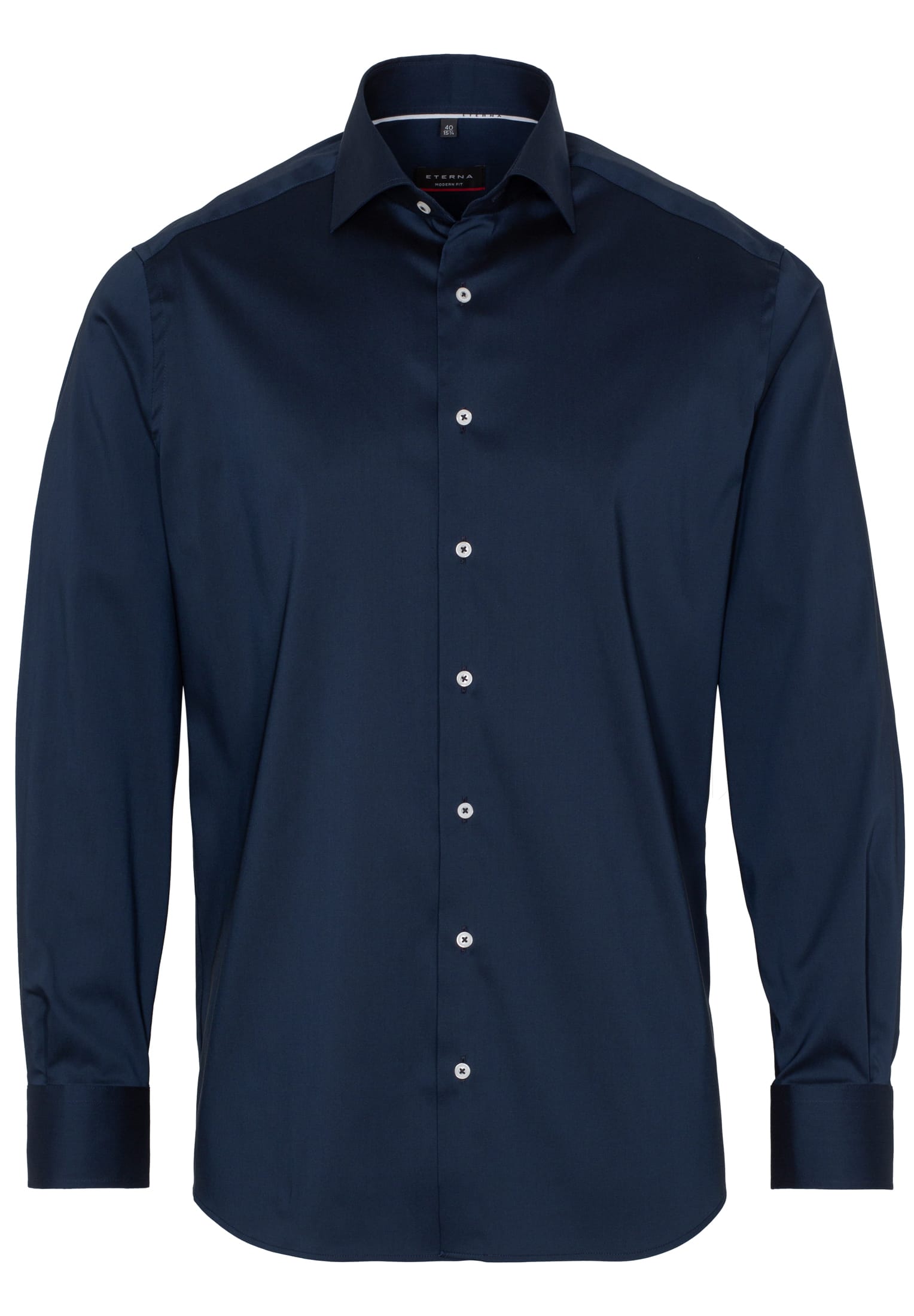 ETERNA MODERN FIT Performance Shirt - Navy Eclipse - 3377-19-X18K
