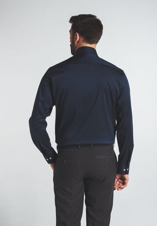 ETERNA MODERN FIT Performance Shirt - Navy Eclipse - 3377-19-X18K