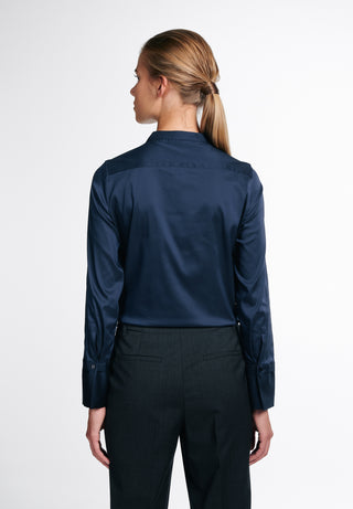 ETERNA FITTED PERFORMANCE SHIRT Langarm Bluse - Midnight Indigo Twill - 5377-19-DF01