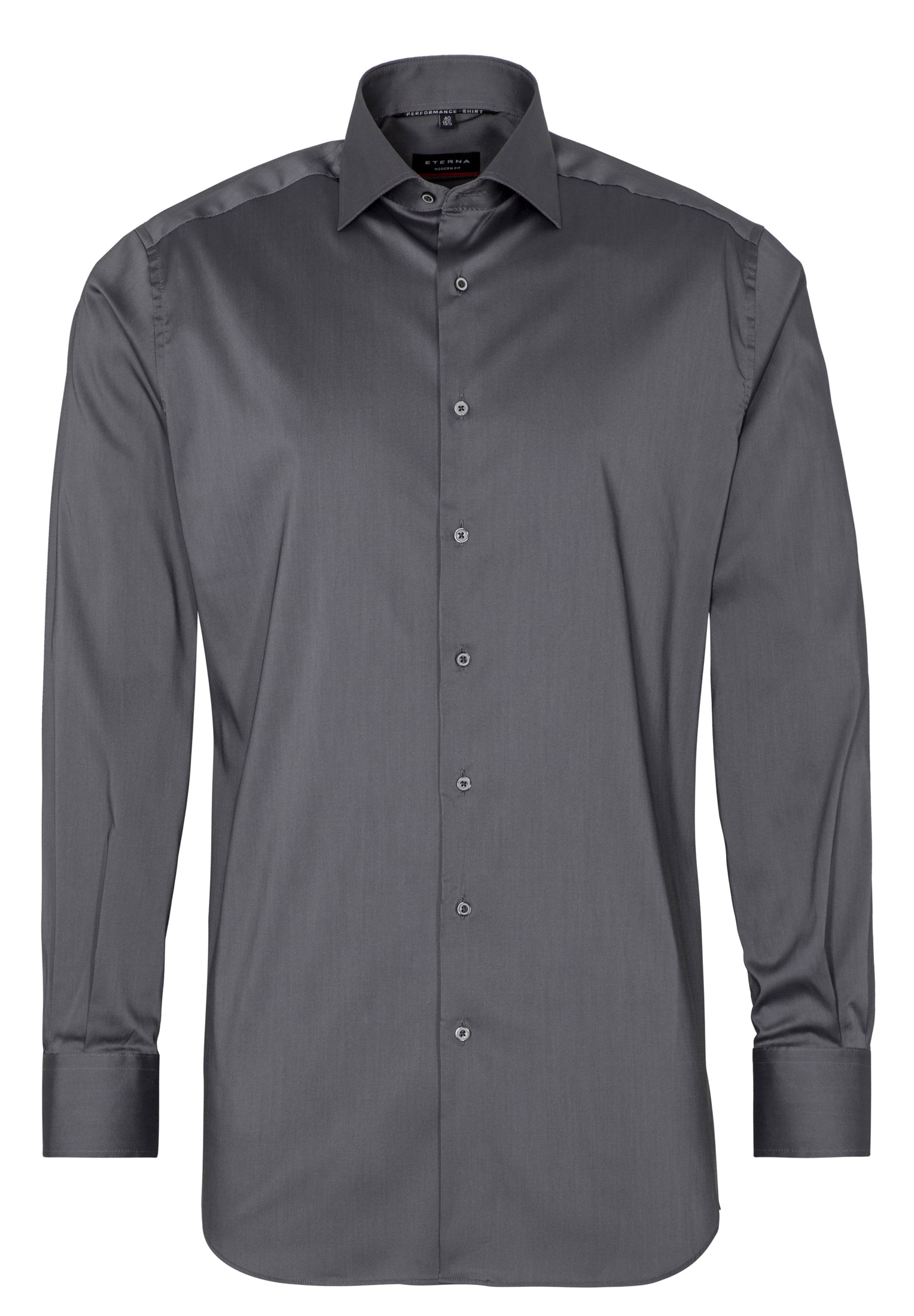 ETERNA MODERN FIT Performance Shirt - Steel Dusk Grey - 3377-35-X18K