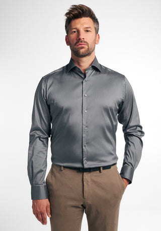 ETERNA MODERN FIT Performance Shirt - Steel Dusk Grey - 3377-35-X18K