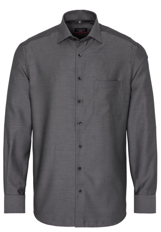 ETERNA MODERN FIT Langarm Hemd - Midnight Graphite - 3475-38-X19K