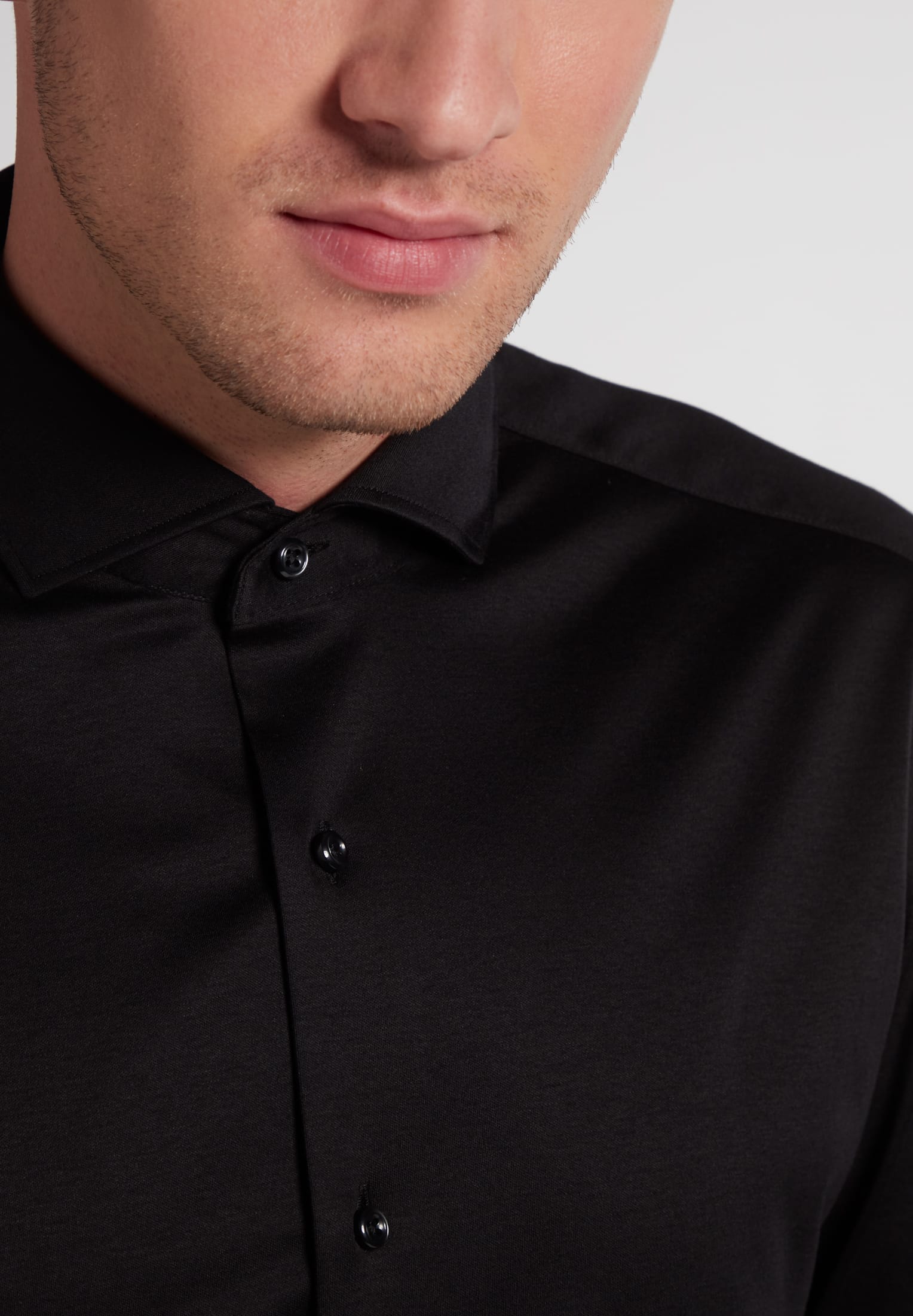 ETERNA 1863 Slim Fit Langarm Hemd - Midnight Ink - 2159-39-YS82
