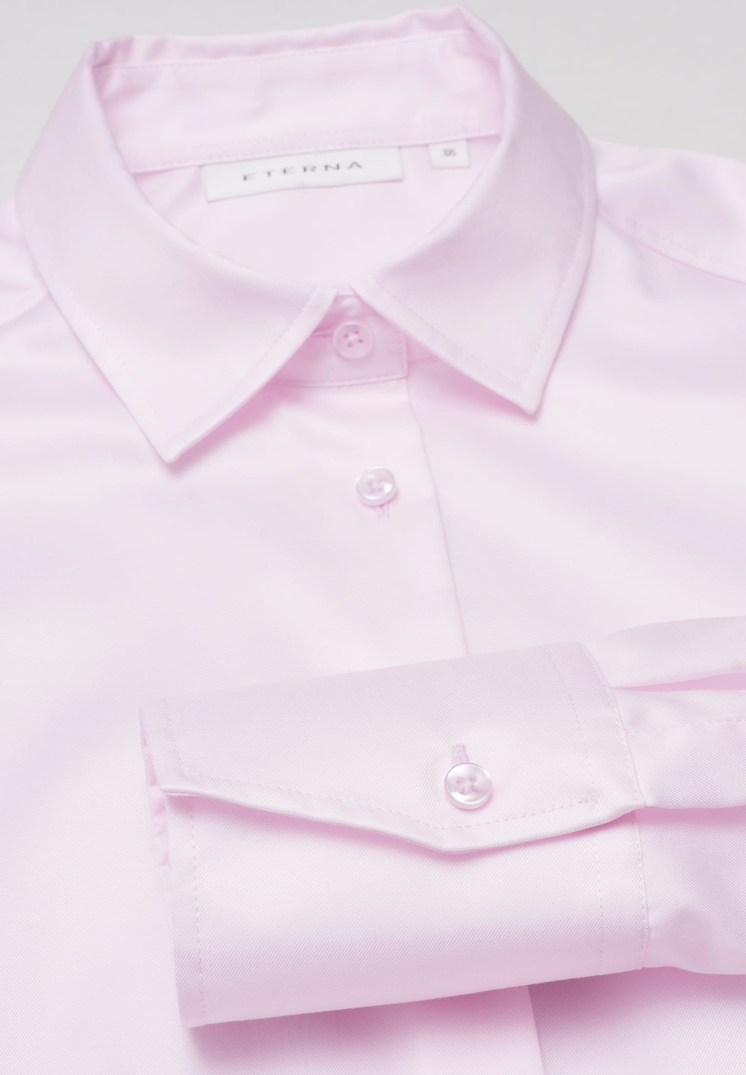 ETERNA Classic Fit Cover Shirt - Blossom Mist Pink - 5008-50-D708 von Eterna