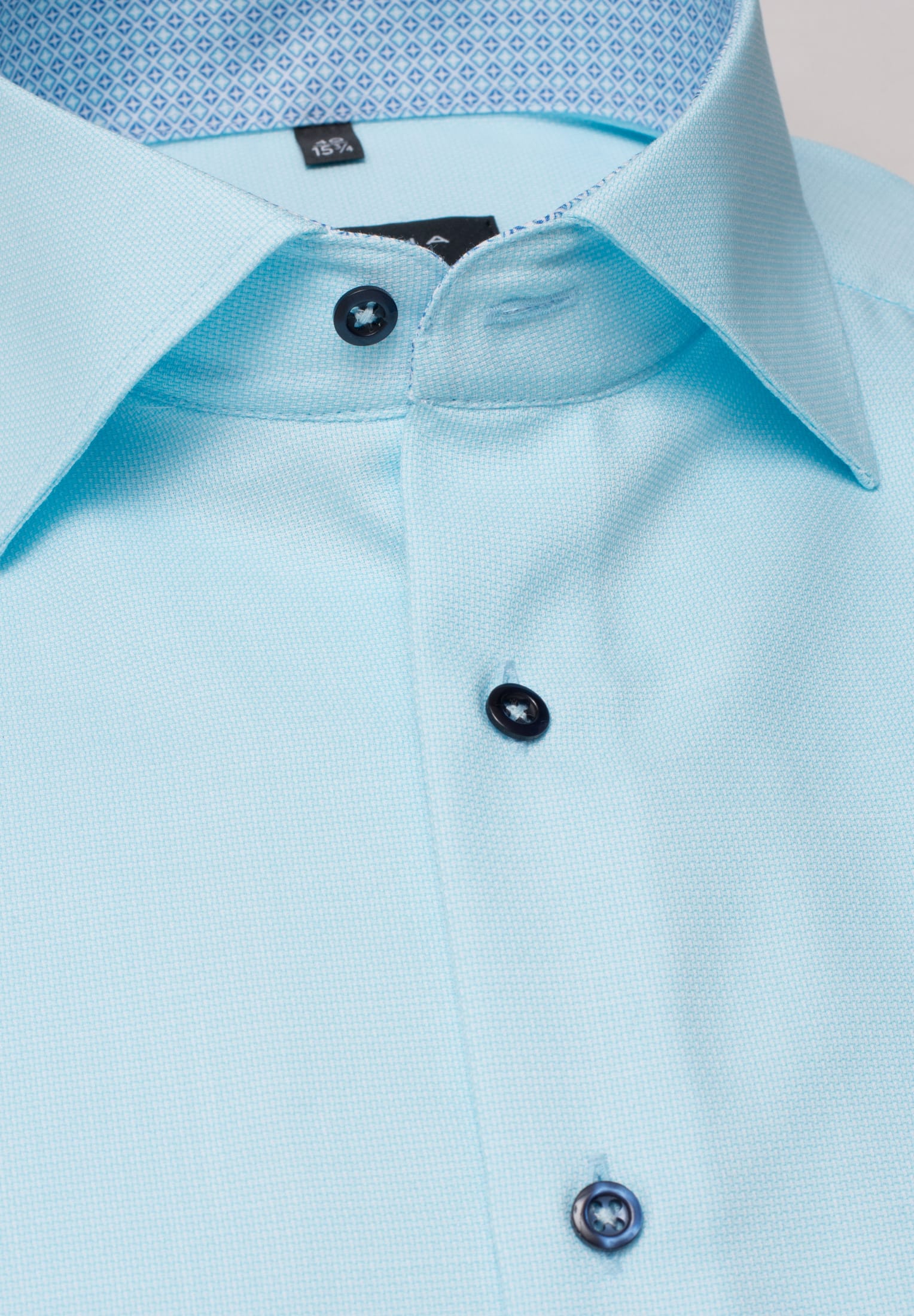 ETERNA COMFORT FIT Kurzarm Hemd - Coastal Sky Blue - 3270-62-K15K von Eterna