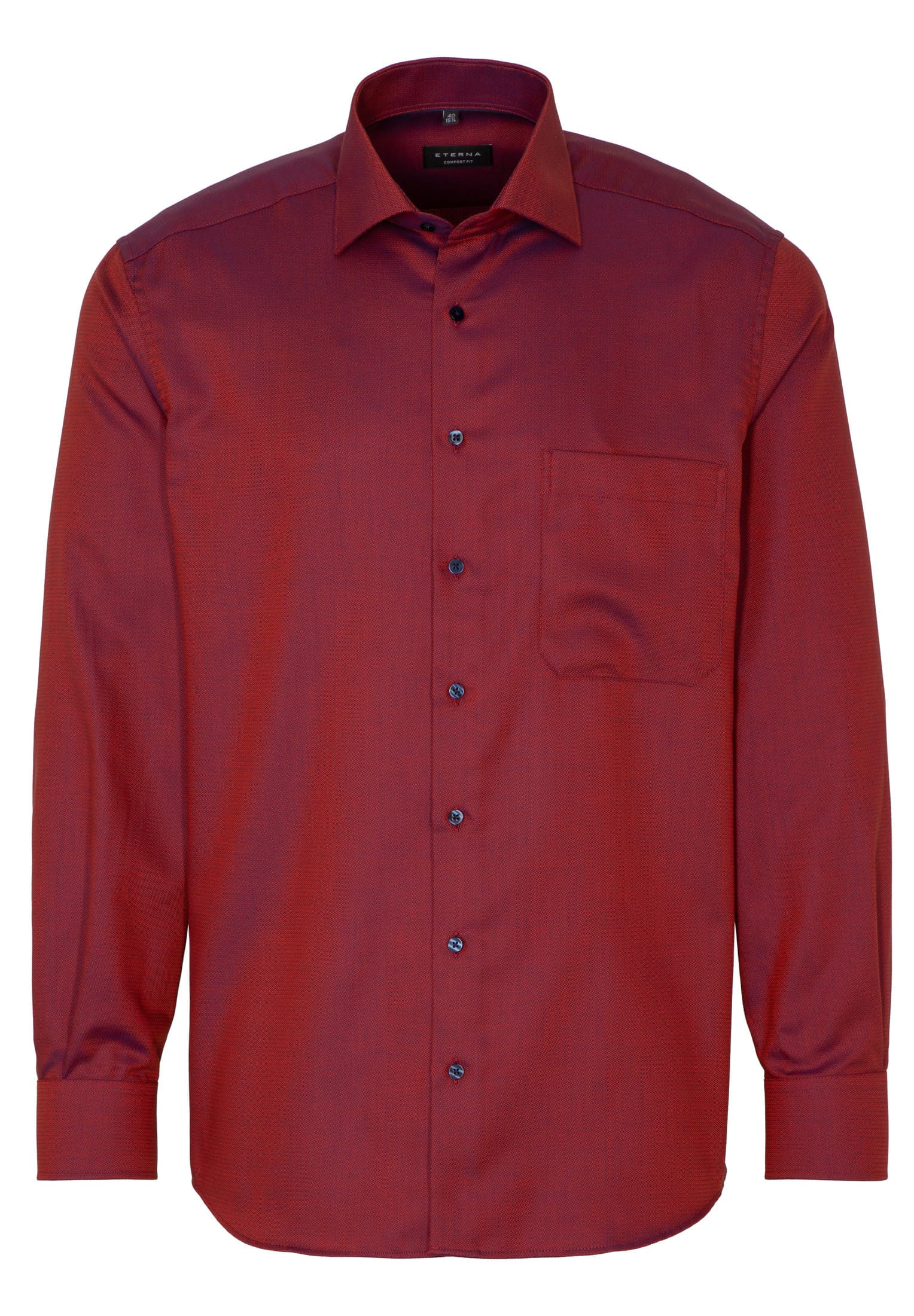 ETERNA COMFORT FIT Hemd - Crimson Umber - 3475-82-E19K