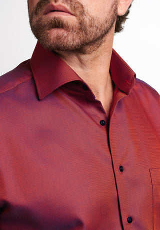 ETERNA COMFORT FIT Hemd - Crimson Umber - 3475-82-E19K