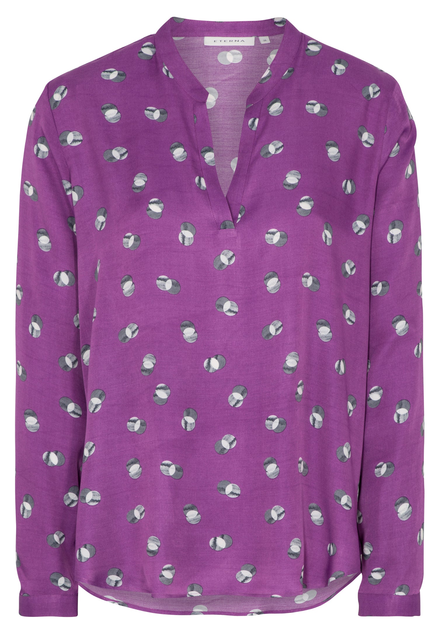 ETERNA CLASSIC FIT Blusen - Purple Orbit - 7302-92-D962
