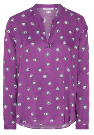 ETERNA CLASSIC FIT Blusen - Purple Orbit - 7302-92-D962