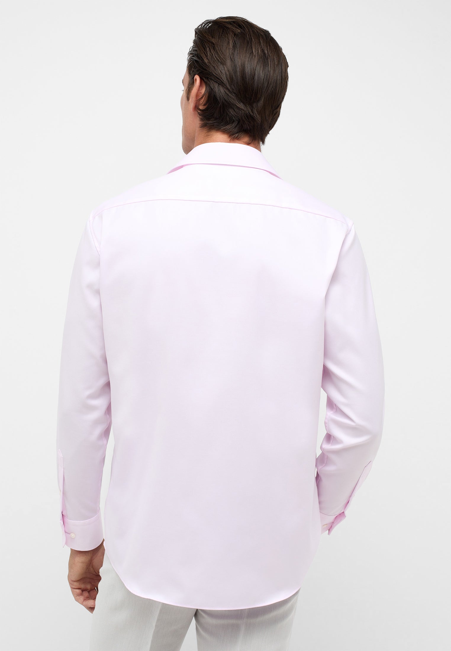 ETERNA Comfort Fit Cover Shirt Twill - Petal Mist Pink - 8817-50-E19K von Eterna