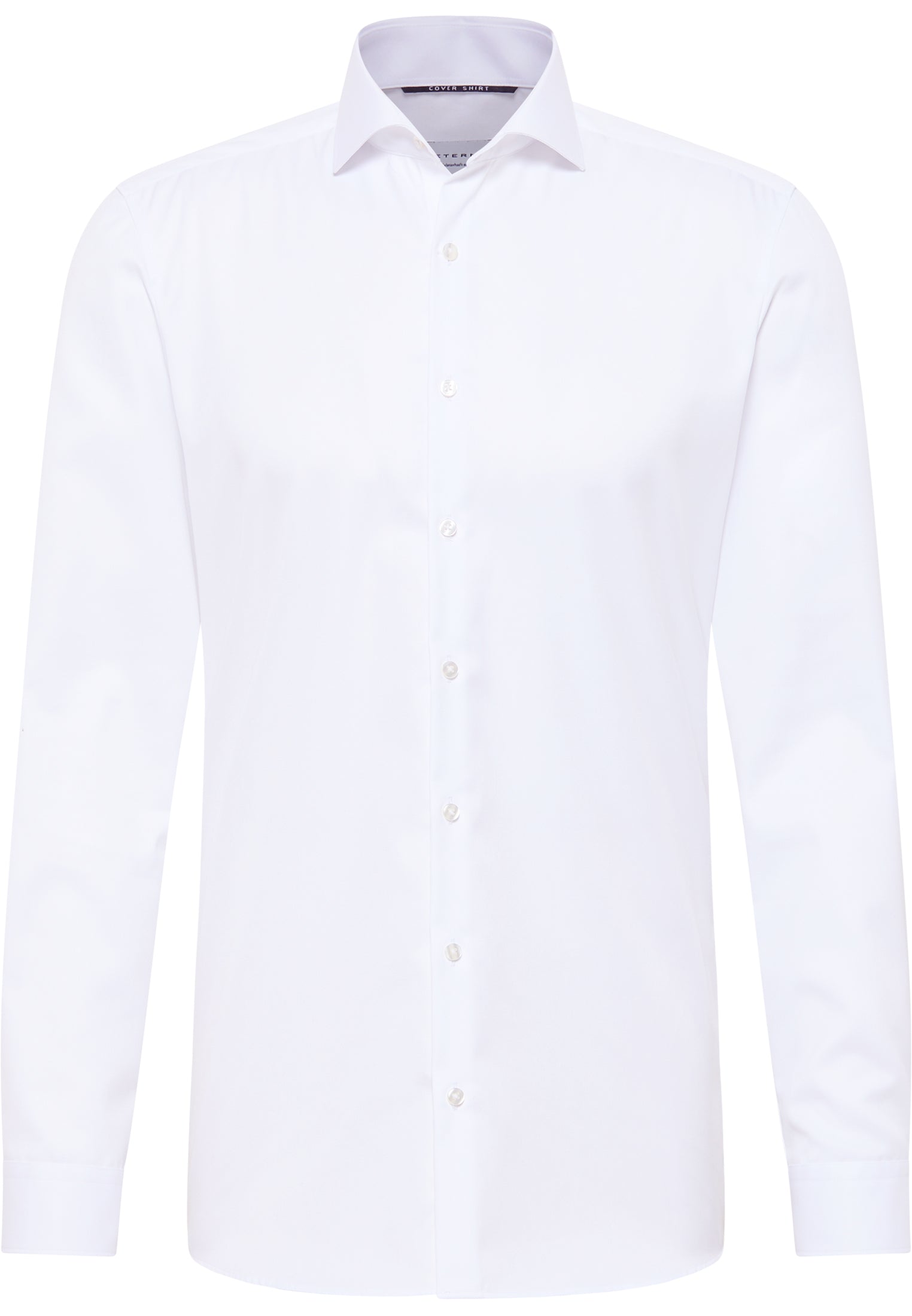ETERNA SUPER SLIM COVER SHIRT Langarm Hemd - Arctic Ivory Twill - 8817-00-Z182