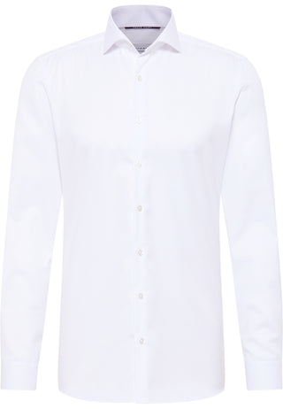 ETERNA SUPER SLIM COVER SHIRT Langarm Hemd - Arctic Ivory Twill - 8817-00-Z182
