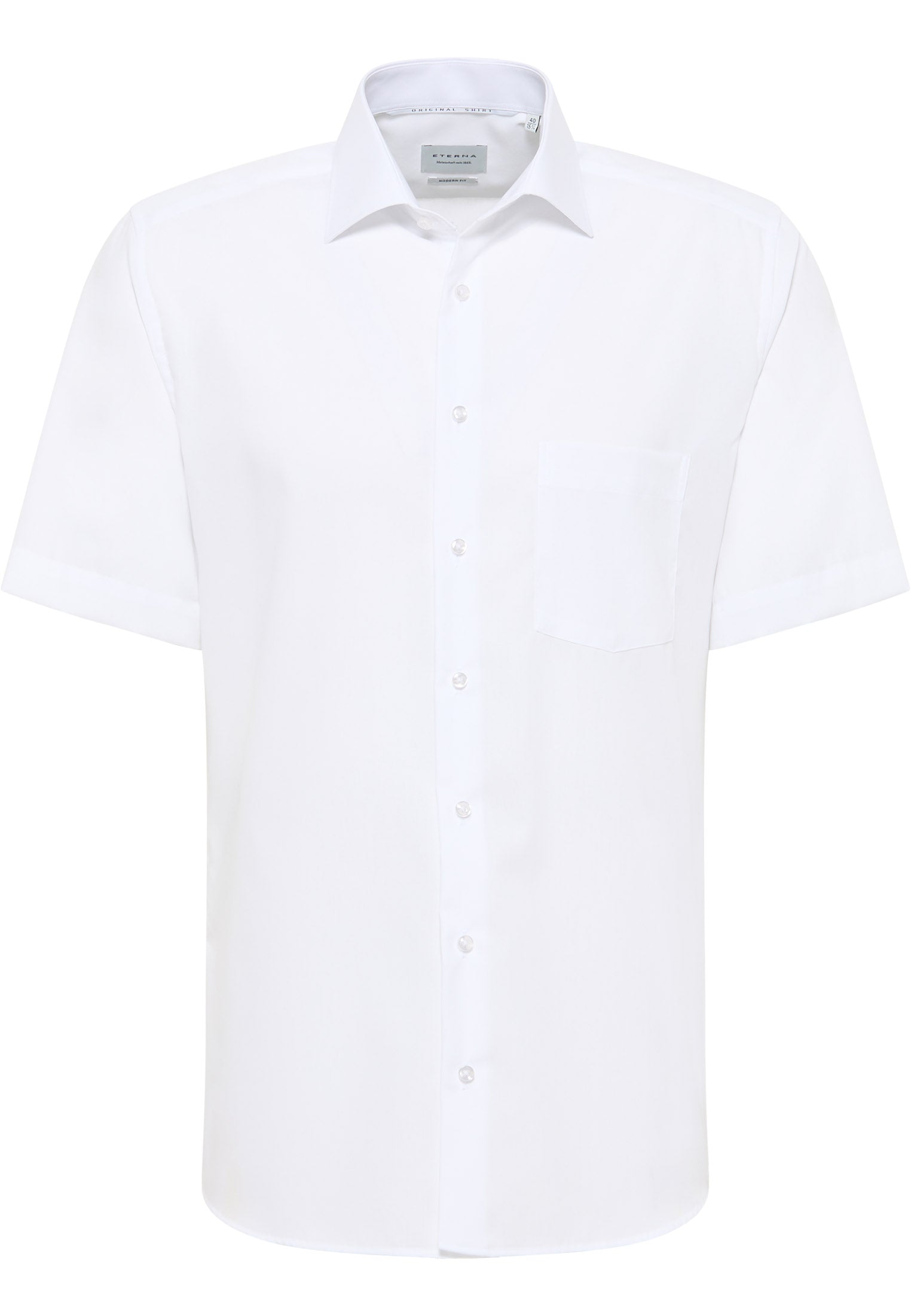 ETERNA MODERN FIT Kurzarm Hemd - Cloud Milk White - 1100-00-C19K
