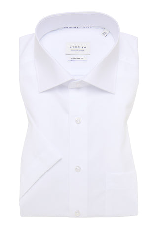 ETERNA COMFORT FIT Kurzarm Hemd - Cloud White - 1100-00-K19K