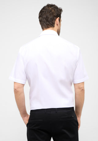 ETERNA COMFORT FIT Kurzarm Hemd - Cloud White - 1100-00-K19K