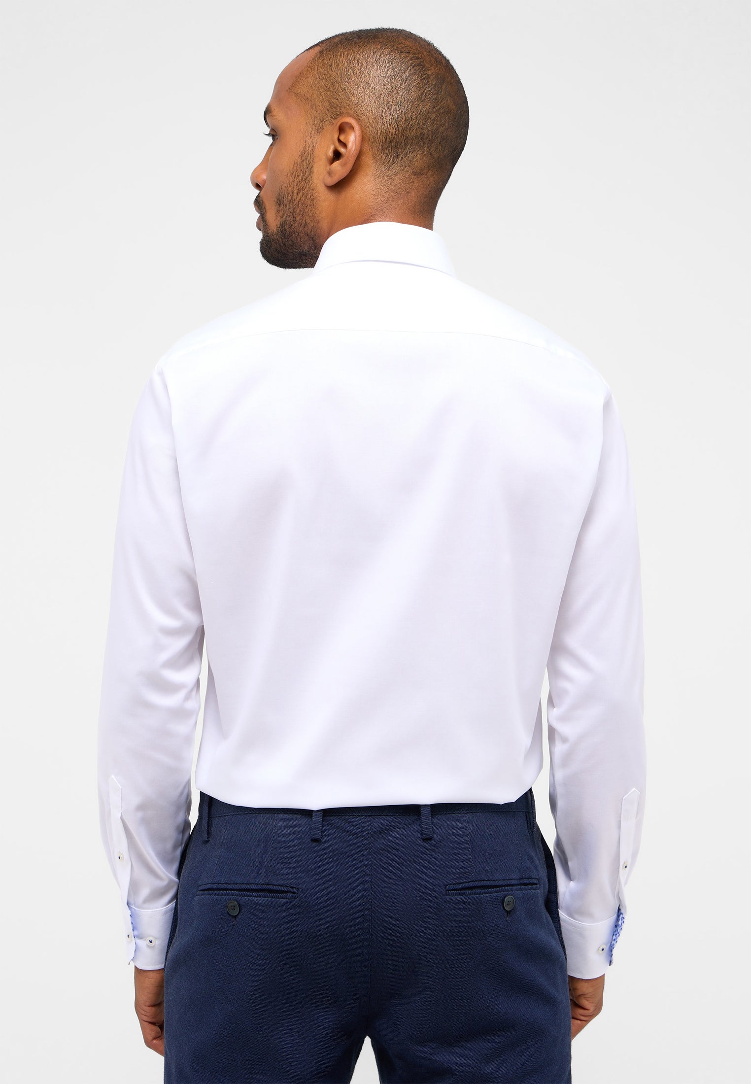 ETERNA MODERN FIT Performance Shirt - Bright Alpine White - 4060-00-X14V von Eterna