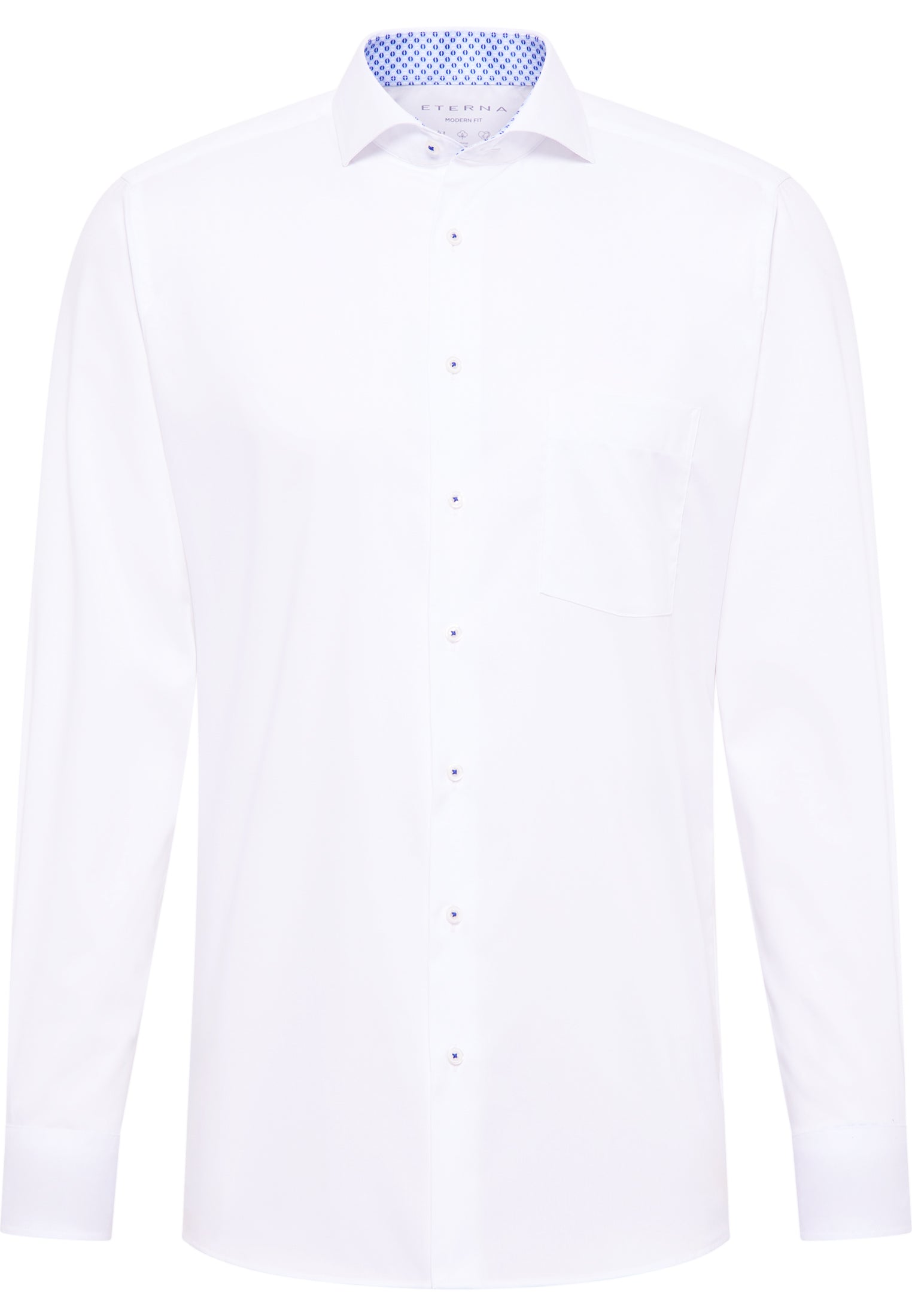 ETERNA MODERN FIT Performance Shirt - Bright Alpine White - 4060-00-X14V