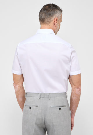 ETERNA SLIM FIT Langarm Hemd - Bright Pearl White - 1100-00-G170