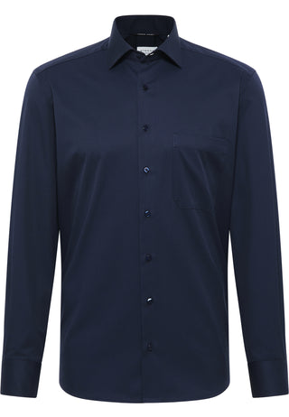 ETERNA COMFORT FIT COVER SHIRT - Midnight Twill Navy - 8817-19-E19K