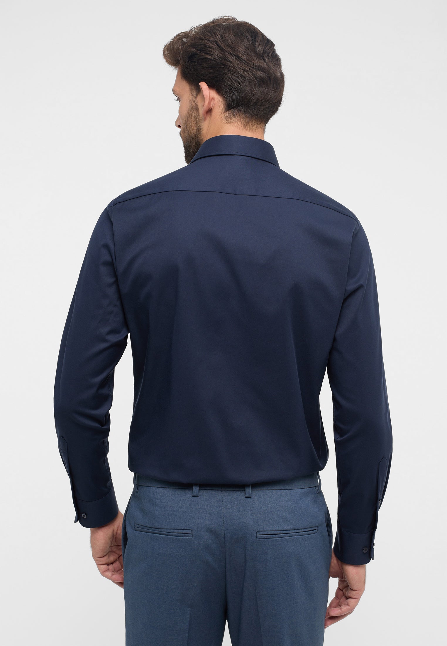 ETERNA MODERN FIT COVER SHIRT - Deep Atlantic Navy - 8817-19-X18K von Eterna