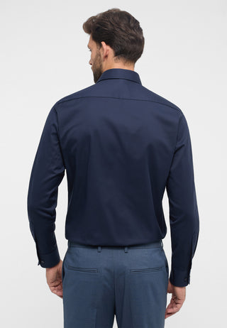ETERNA MODERN FIT COVER SHIRT - Deep Atlantic Navy - 8817-19-X18K