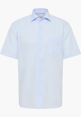 ETERNA MODERN FIT Kurzarm Hemd - Sky Mist Blue - 1100-10-C19K