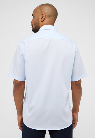ETERNA COMFORT FIT Kurzarm Hemd - Sky Harbor Blue - 1100-10-K19K