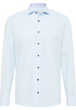 ETERNA MODERN FIT Langarm Hemd - Sky Mist Poplin - 1307-11-X15V