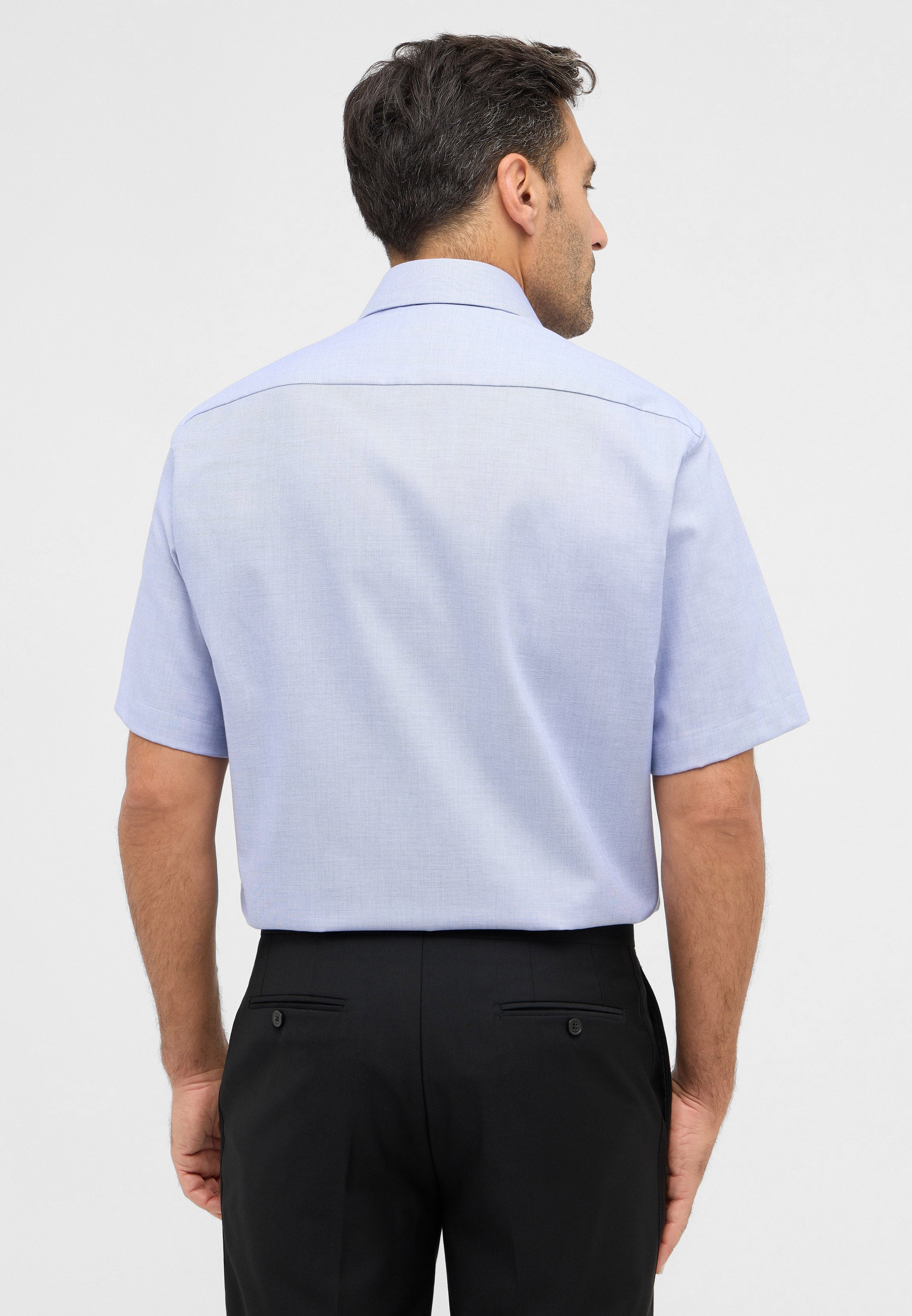 ETERNA COMFORT FIT Kurzarm Hemd - Sky Harbor Blue - 8202-16-K19K von Eterna