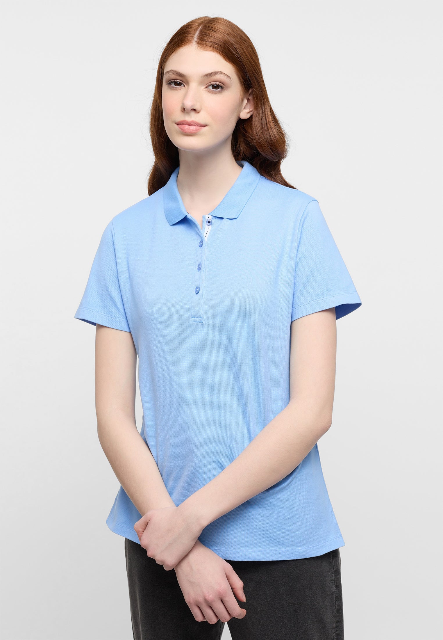 ETERNA REGULAR FIT Poloshirt - Skybound Mist - 5536-11-H530