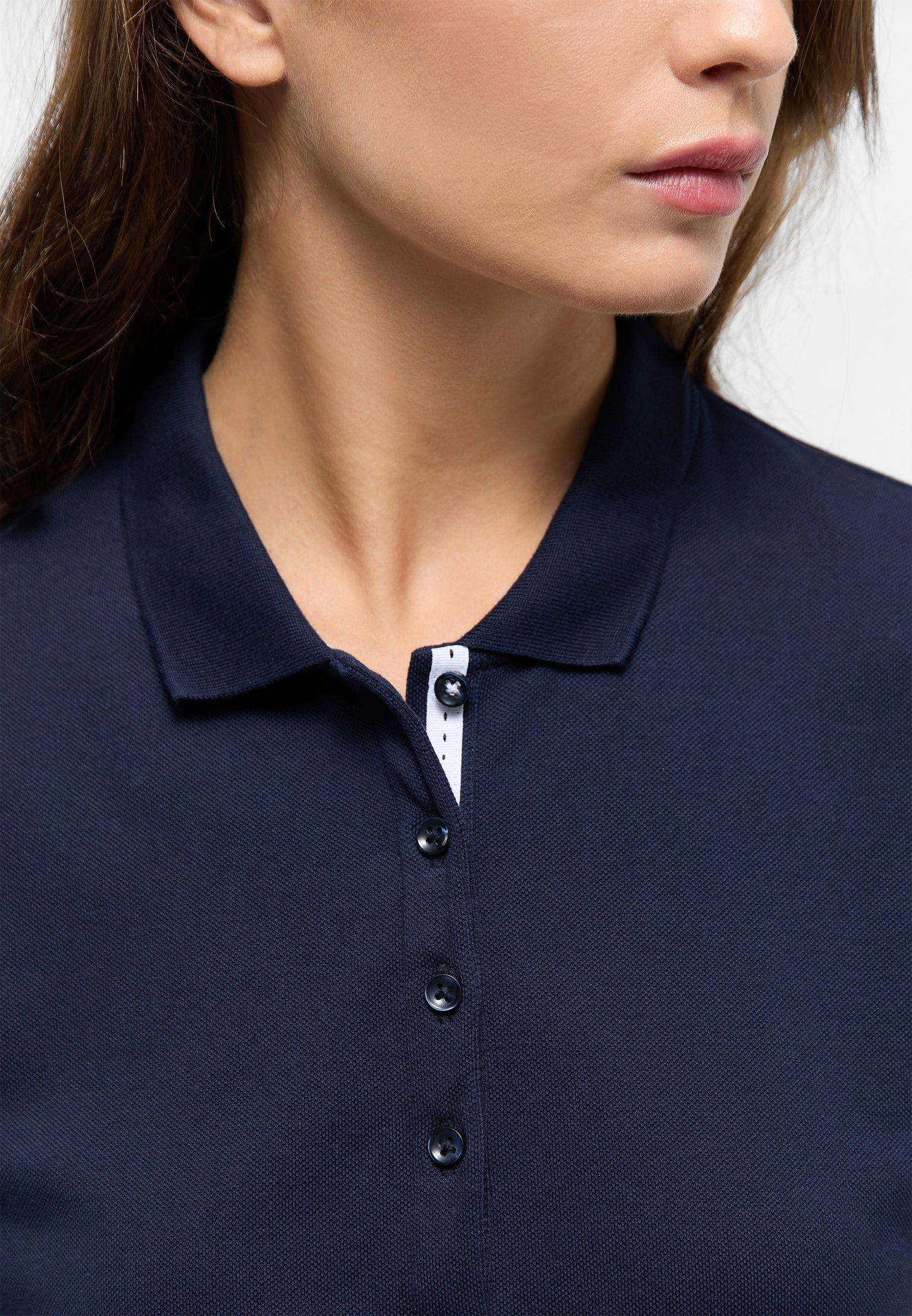 ETERNA REGULAR FIT Poloshirt - Midnight Navy Blue - 5536-19-H530 von Eterna