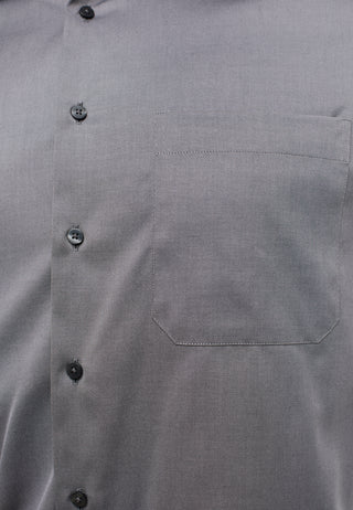 ETERNA COMFORT FIT COVER SHIRT - Silver Mist Twill - 8817-35-E19K