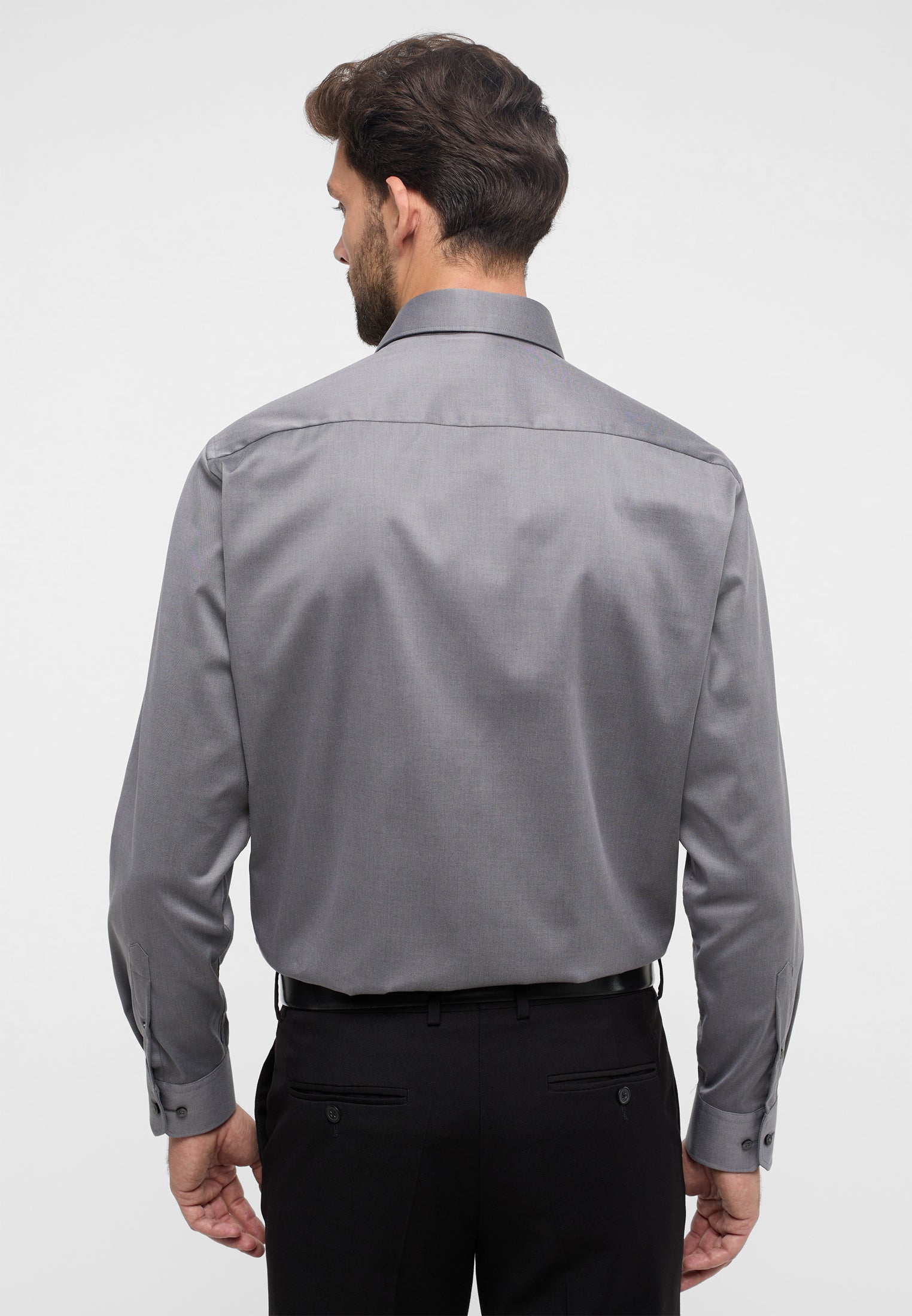 ETERNA COMFORT FIT COVER SHIRT - Silver Mist Twill - 8817-35-E19K von Eterna